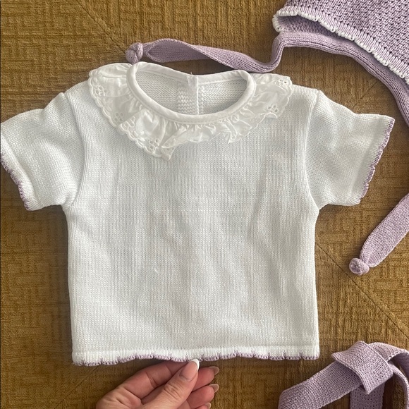 Purple Lace Kids One Piece - Picture 4 of 5